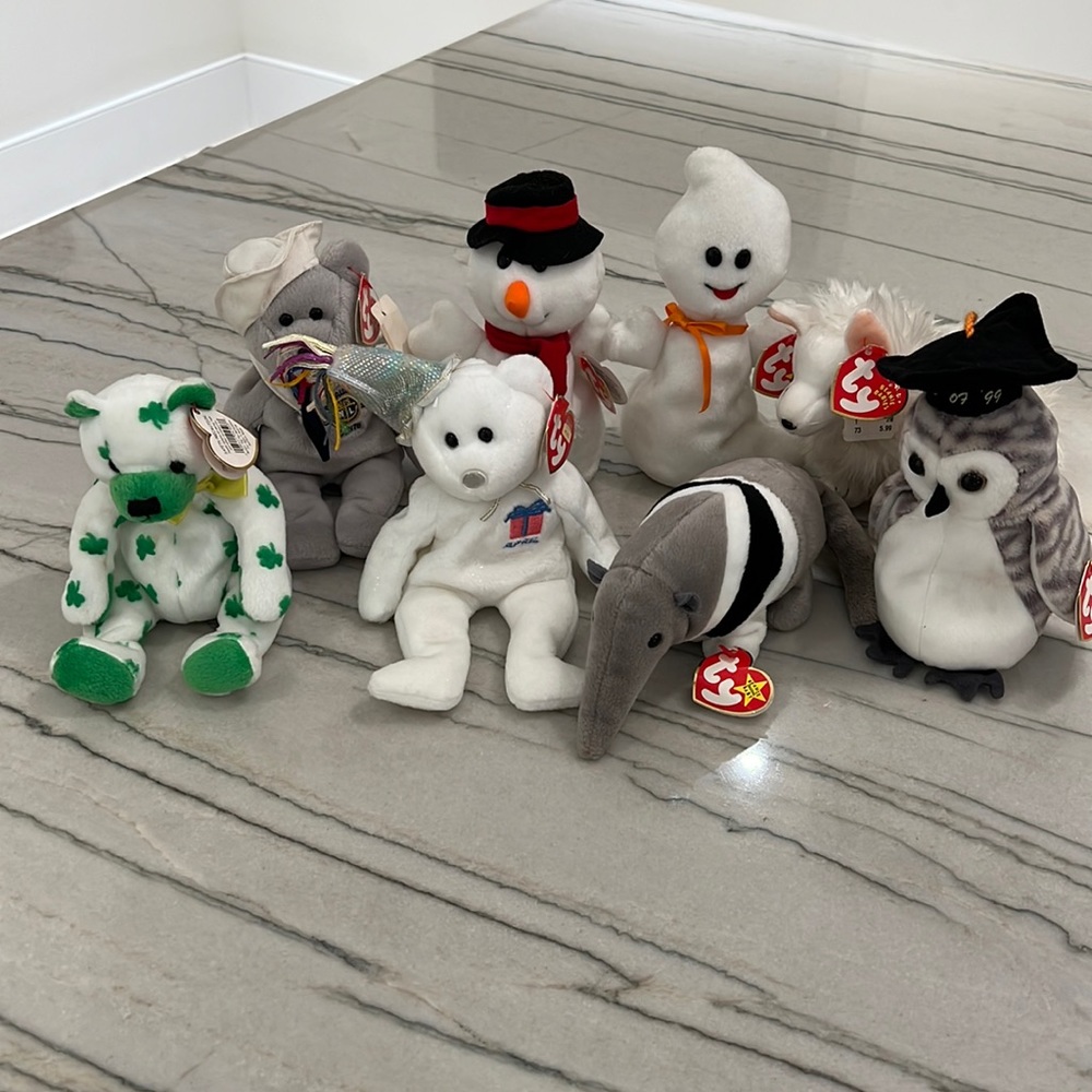 27 Beanie Babies + 1 Teenie with tags - Picture 3 of 16